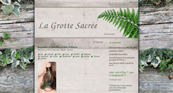 Desktop Screenshot of la-grotte-sacree.geekwu.org