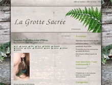 Tablet Screenshot of la-grotte-sacree.geekwu.org